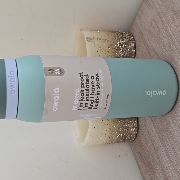 ⭐️ NEW Owala FreeSip Misty Meadow 40 Oz Stainless Steel Water Bottle - Picture 3 of 13